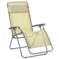 Partridges Lafuma Lafuma R Clip Recliner Chair, Etamine Yellow (LFM4020)