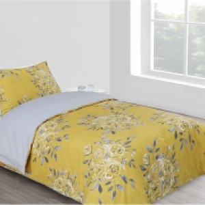 Wilko  Wilko Ochre Roses Duvet Set Single