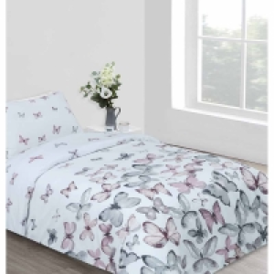 Wilko  Wilko Butterfly Duvet Set Single