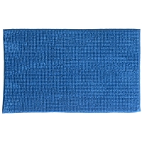 Wilko  Wilko Supersoft Microfibre Blue Bath Mat