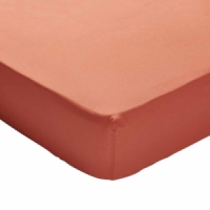 Wilko  Wilko Terracotta Fitted Sheet King Size