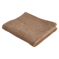 Wilko  Wilko 100% Cotton Brown Hand Towel