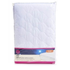 Wilko  Wilko Single Super Soft Quilted Mattress Protector