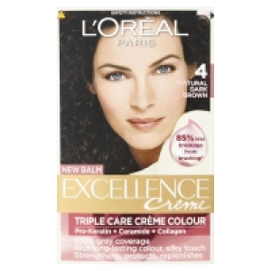 Wilko  LOréal Paris Excellence Creme Natural Dark Brown 4 Permanent