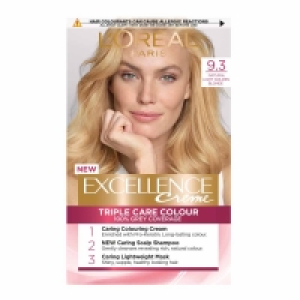 Wilko  LOreal Paris Excellence Creme Hair Colour Natural Light Gol