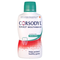 Wilko  Corsodyl Daily Fresh Mint Mouthwash 500ml