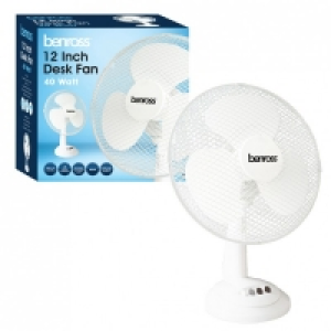 Quest Desk Fan 12 Inch