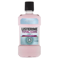 Wilko  Listerine Total Care Zero Smooth Mint Mouthwash 500ml