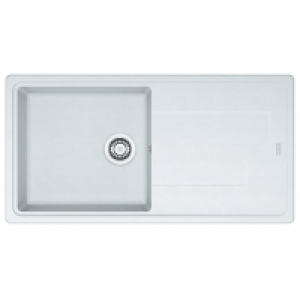 Franke Titan 1 Bowl Composite Kitchen Sink - White £148.00