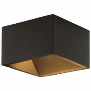 Luceco LED Grey Exterior Square Wall Light - 9W £25.00
