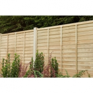 Wickes Pressure Treated Overlap Fence Panel - 6 x 6ft £29.00