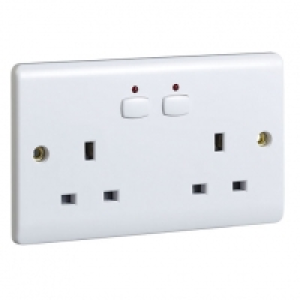 Energenie Mihome Radio Controlled Smart Double Socket - Whit