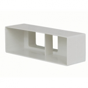 Manrose PVC Air Brick Adaptor - White 110mm