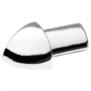 Homelux Silver Quadrant Corner 8mm 2pk £5.86