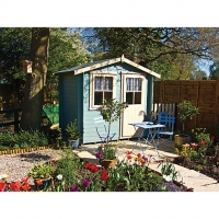 Wickes  Shire 10 X 10 Ft Avesbury Traditional Garden Summerhouse Wit