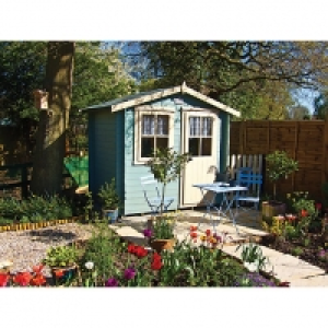 Wickes  Shire 10 X 10 Ft Avesbury Traditional Garden Summerhouse Wit