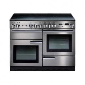 Wickes  Rangemaster Professional+ 110cm Ceramic Range Cooker - Stain