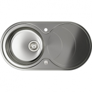 Abode Circuit 1 Bowl Inset Stainless Steel Kitchen Sink