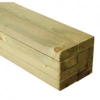 Wickes  Wickes Treated Sawn Timber - 22 x 47 x 3000 mm Pack of 8