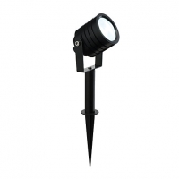 Wickes  Luminatra LED Black Spike Light with aluminium alloy constru