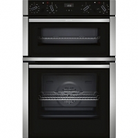 Wickes  NEFF Built-In Stainless Steel Double Oven with Circotherm U1