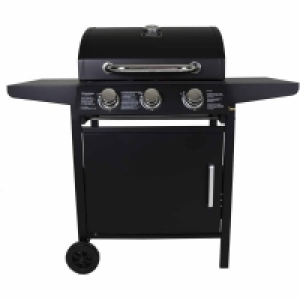Charles Bentley 3 Burner Gas BBQ - Black £180.00