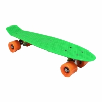 Wilko  Charles Bentley 22 Inch Green Retro Mini Skateboard