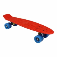 Wilko  Charles Bentley 22 Inch Red Retro Mini Skateboard