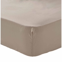 Wilko  Wilko Easy Care Stone King Size Fitted Sheet