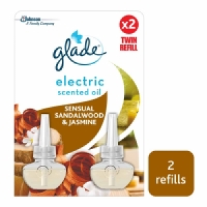 Glade Electric Scented Oil Twin Refill Sandalwood & Jasmine  £3.50