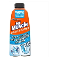 Wilko  Mr Muscle Kitchen and Bathroom Drain Foamer 500ml