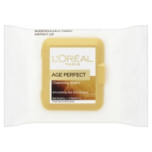 Wilko  LOréal Paris Age Perfect Cleansing Wipes 25 pack Moisturiser