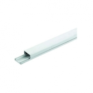 Wickes Mini Trunking - White 25 x 16mm x 2m