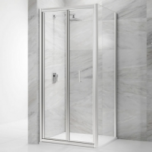 Wickes  Nexa By Merlyn 6mm Bifold Chrome Framed Shower Door Only - 1