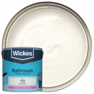 Wickes Pure Cotton - No. 110 Bathroom Soft Sheen Emulsion Pa £16.00