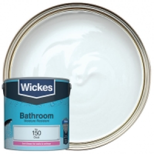 Wickes Cloud - No. 150 Bathroom Soft Sheen Emulsion Paint -  £16.00
