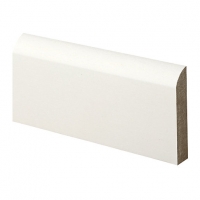 Wickes  Wickes Bullnose Primed MDF Architrave - 14.5mm x 69mm x 2.1m