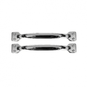Wickes Shaker Style Door Handle - Polished Chrome 126mm Pack