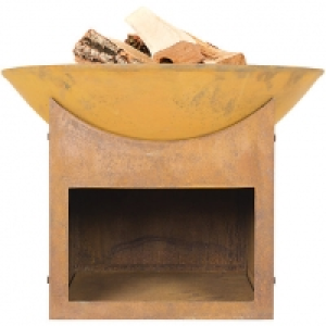 Wickes  La Hacienda Fasa Naturally rusted Outdoor Firepit