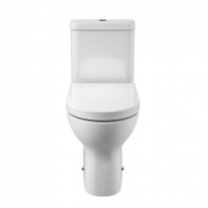 Wickes Vieste Close Coupled Toilet Pan, Cistern & Soft Close