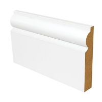 Wickes  Wickes Torus Fully Finished MDF Skirting - 18mm x 119mm x 2.