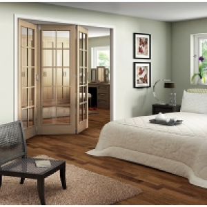 Jeld-Wen Fully Glazed Oak 10 Lite Internal Bi-Fold 3 Door Se £1,100.00