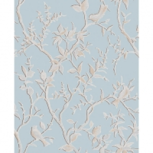 Wickes  Superfresco Easy Laos Trail Duck Egg Blue Decorative Wallpap