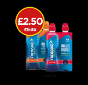 Budgens  Lucozade Sport Orange, Raspberry