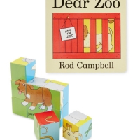 Aldi  Dear Zoo Book & Puzzle Blocks