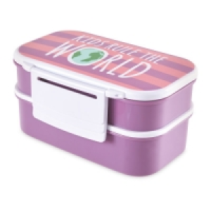 Kids Rule Clip And Close Bento Box