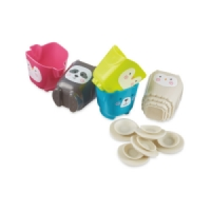 StackN Pour Cup Bath Toys 4 Pack