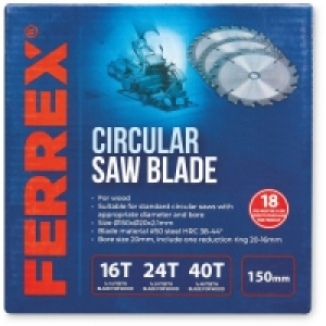 Ferrex Circular Saw Blades 3 Pack