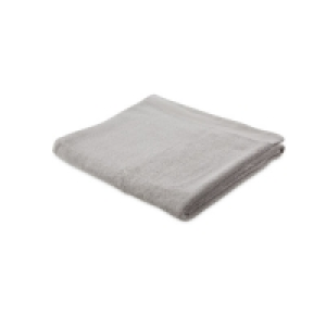 Plain Grey Bath Towel