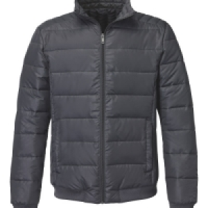 Aldi  Mens Anthracite Quilted Jacket